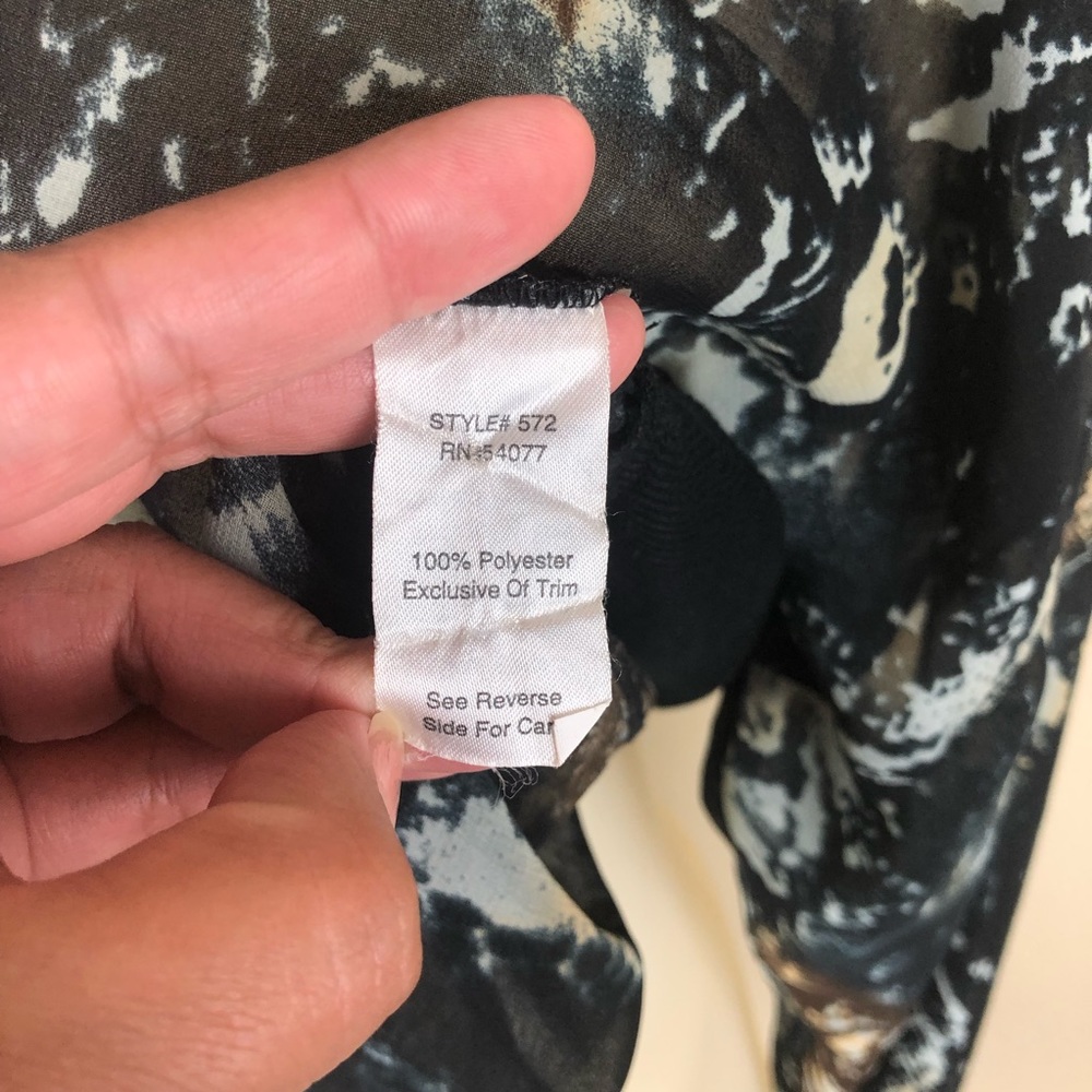 Cabi Dressed Up Python Print Sweatshirt Style 572 - image 7